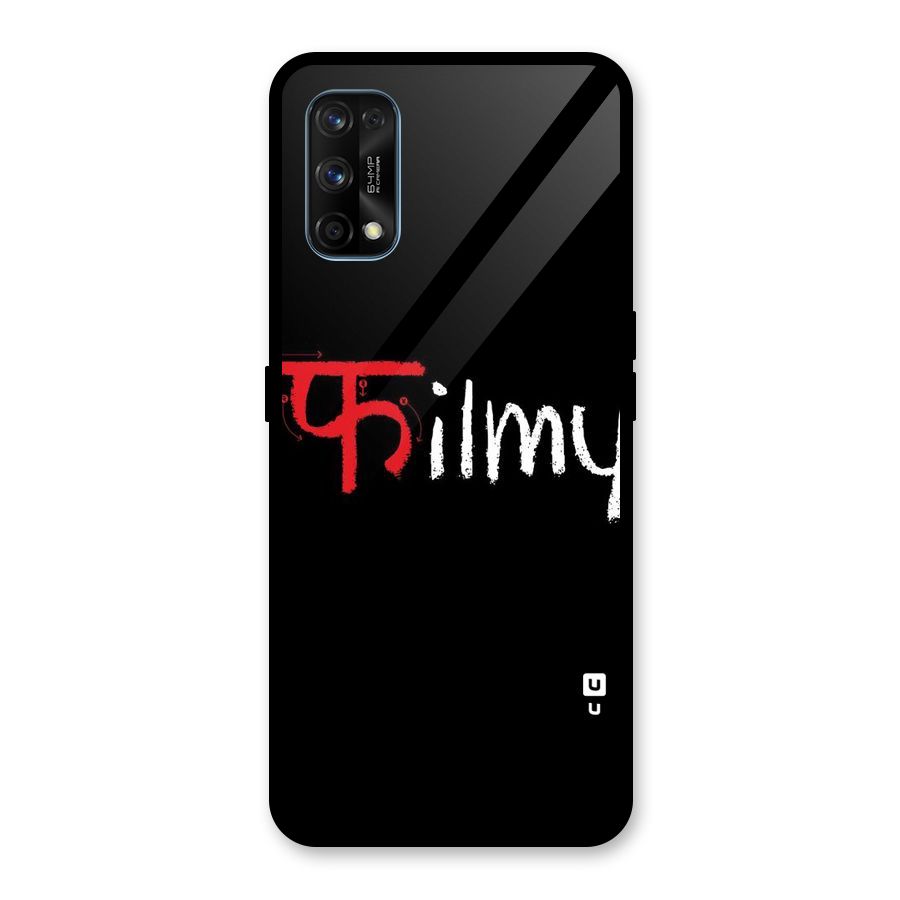 Filmy Glass Back Case for Realme 7 Pro