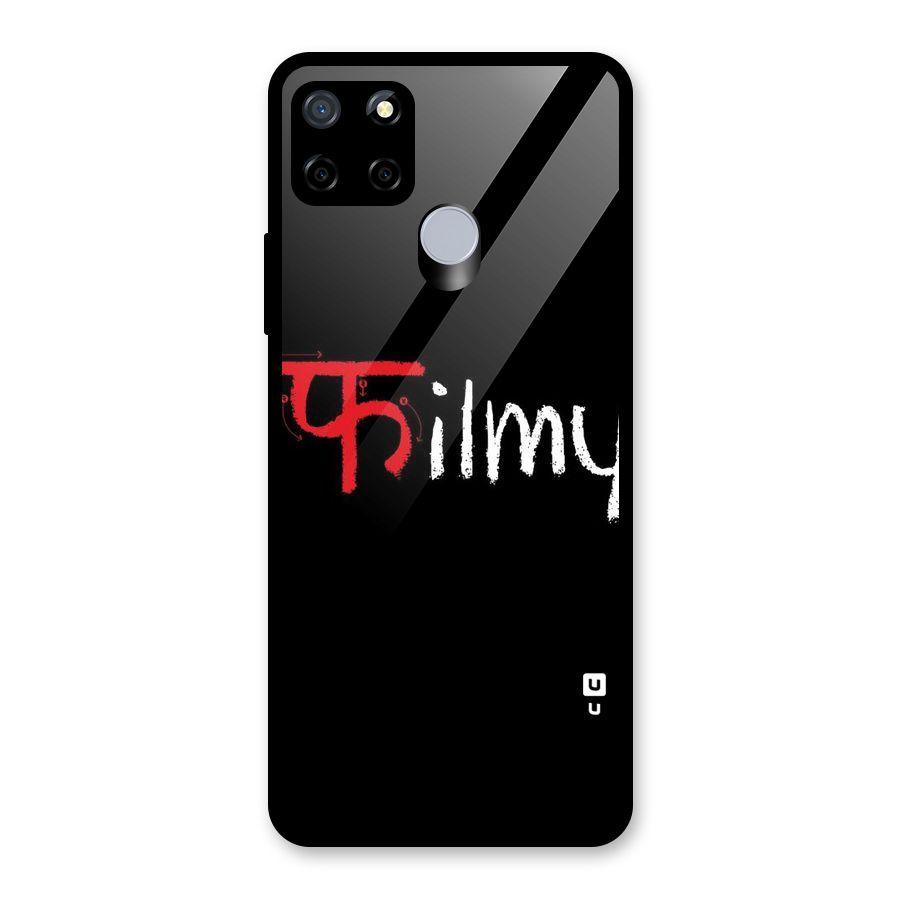 Filmy Glass Back Case for Realme C12