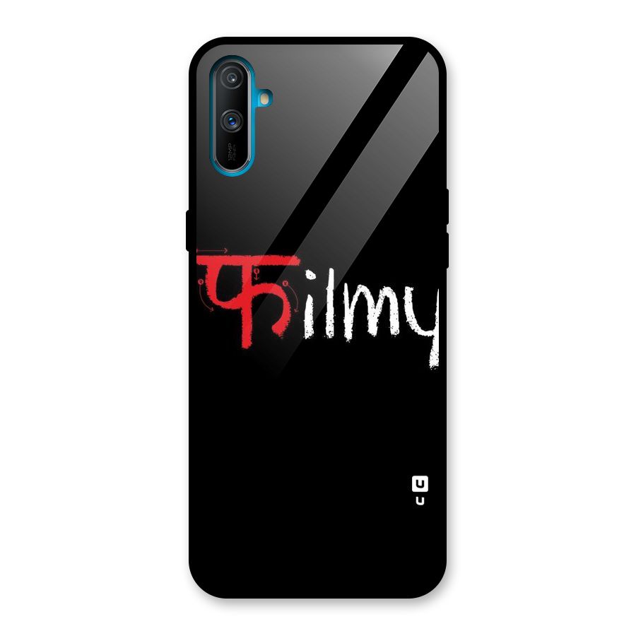 Filmy Glass Back Case for Realme C3