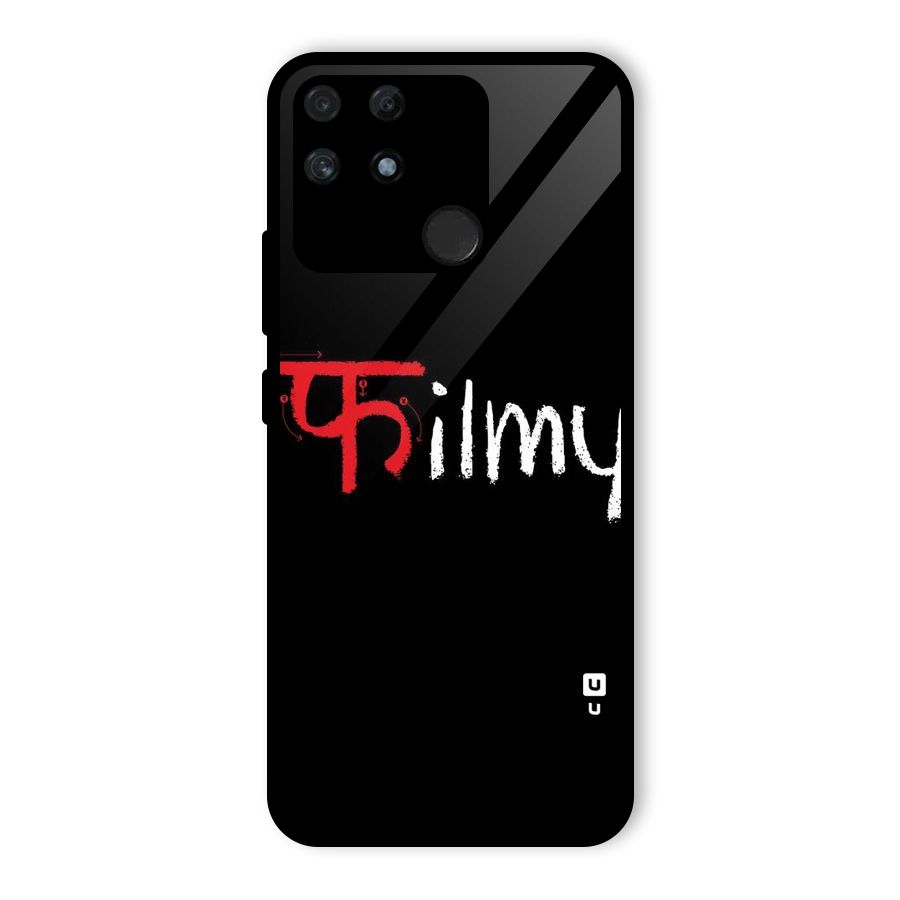 Filmy Glass Back Case for Realme Narzo 50A