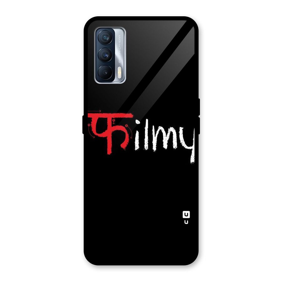 Filmy Glass Back Case for Realme X7