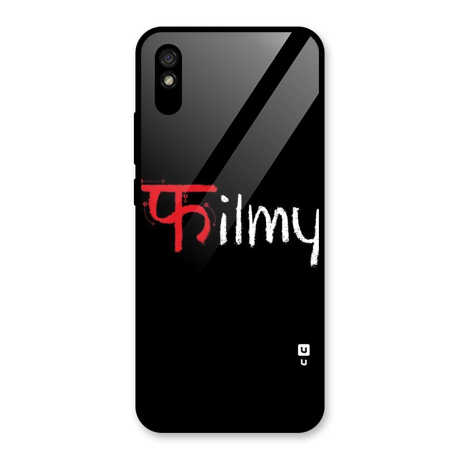 Filmy Glass Back Case for Redmi 9A