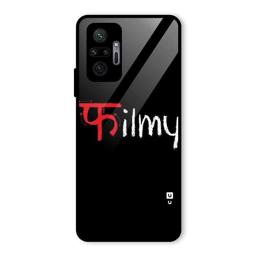 Filmy Glass Back Case for Redmi Note 10 Pro Max