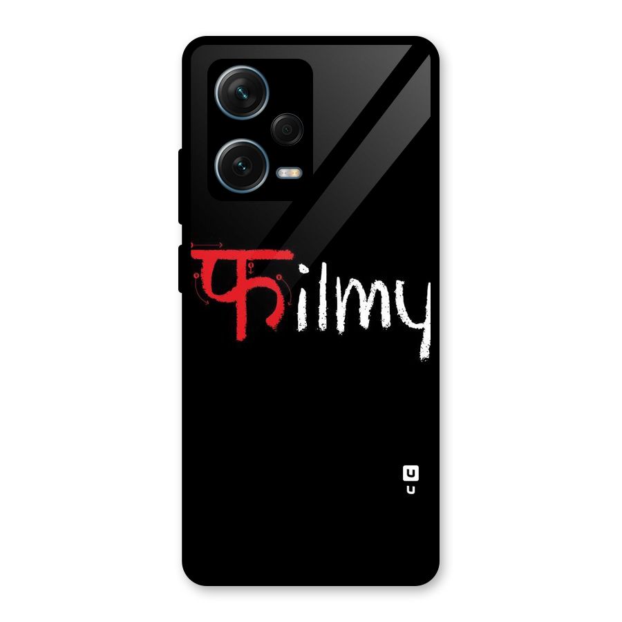 Filmy Glass Back Case for Redmi Note 12 Pro Plus 5G