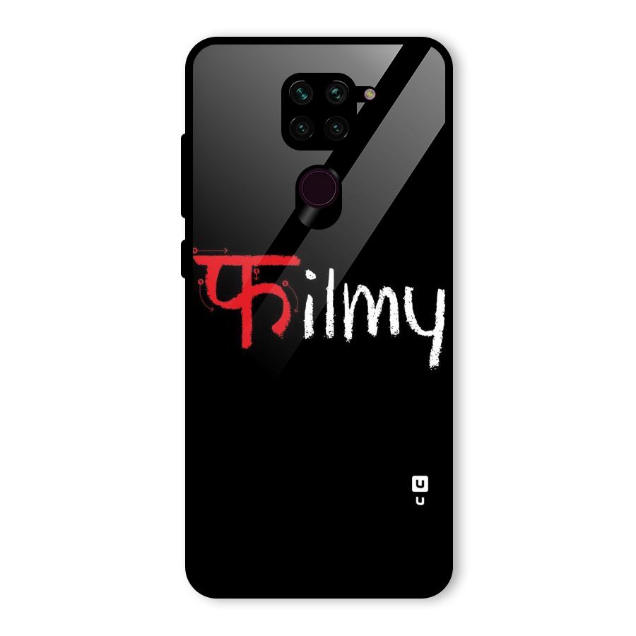 Filmy Glass Back Case for Redmi Note 9