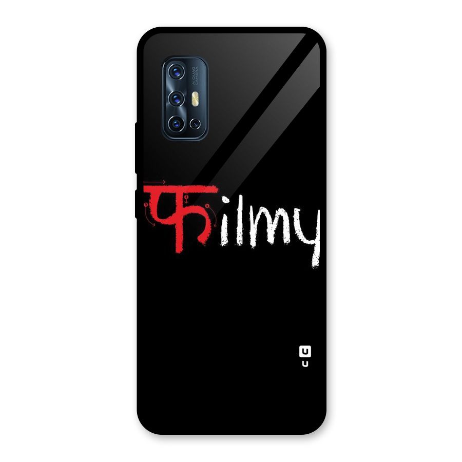 Filmy Glass Back Case for Vivo V17