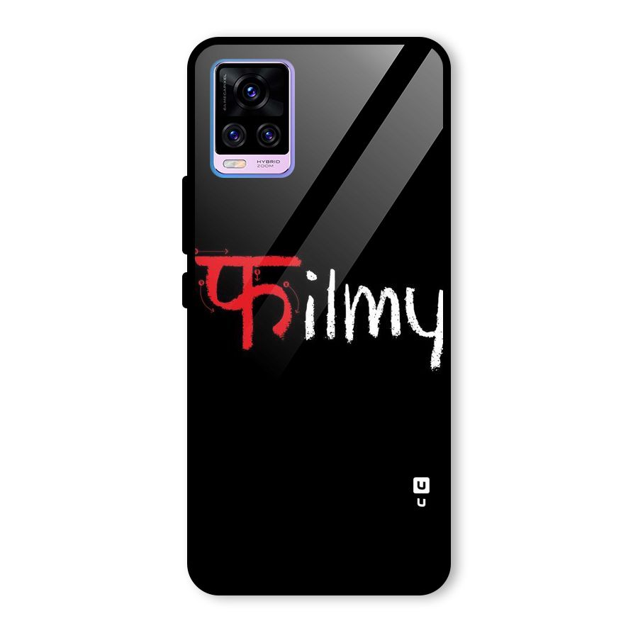 Filmy Glass Back Case for Vivo V20 Pro