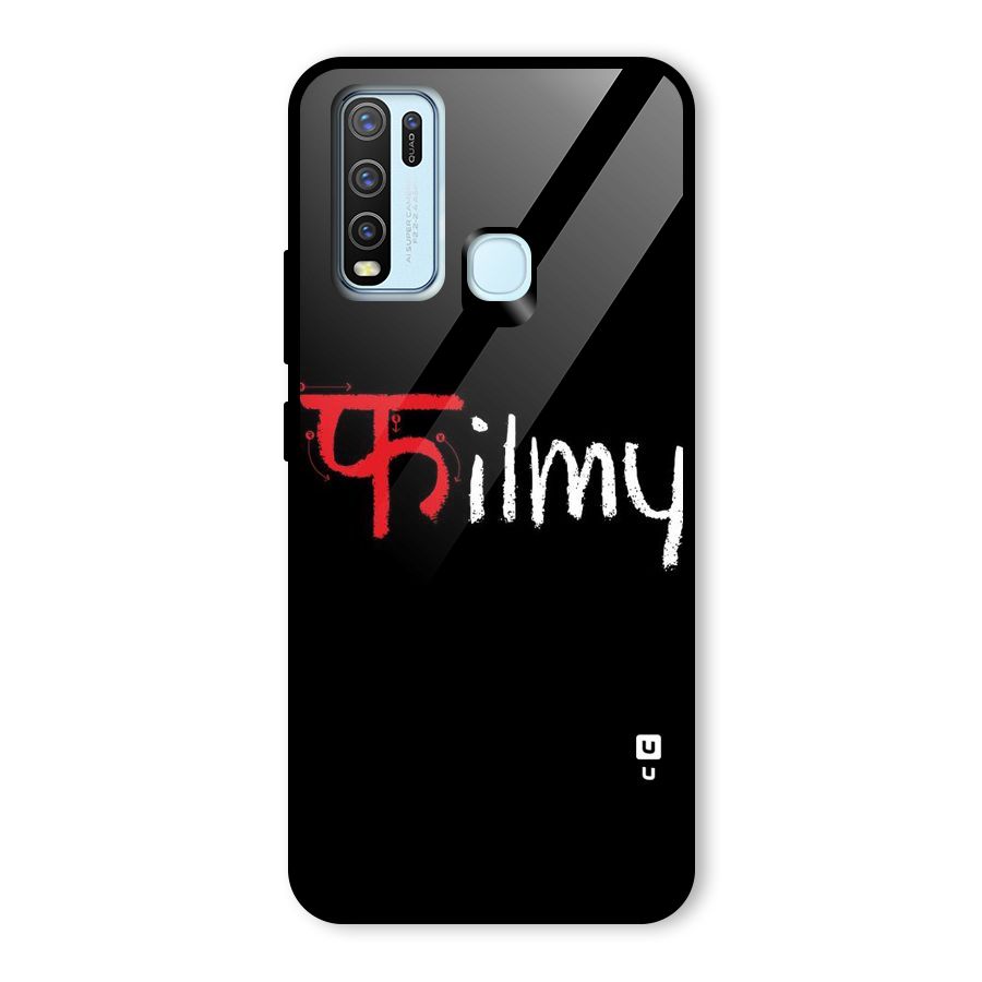 Filmy Glass Back Case for Vivo Y30