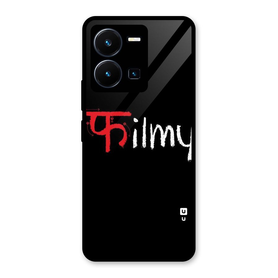 Filmy Glass Back Case for Vivo Y35