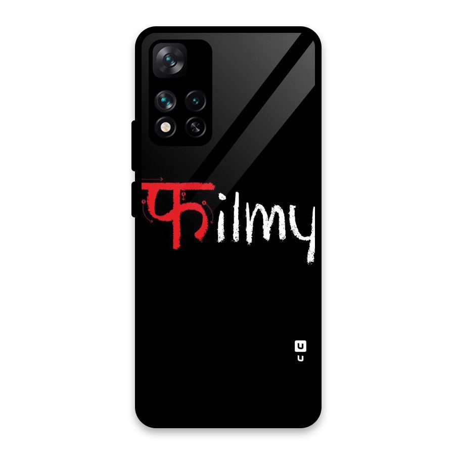 Filmy Glass Back Case for Xiaomi 11i 5G