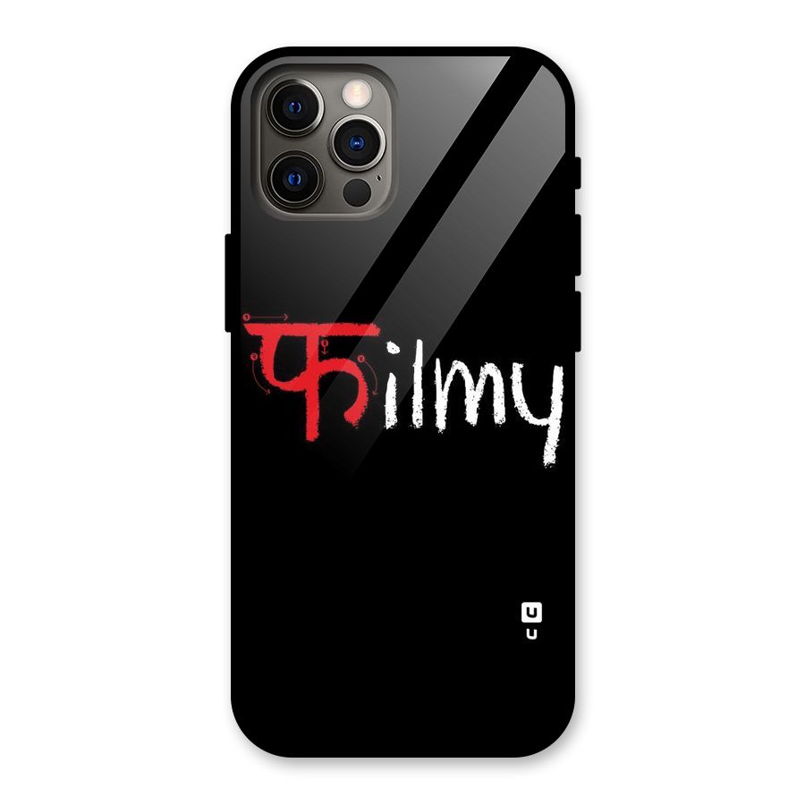 Filmy Glass Back Case for iPhone 12 Pro