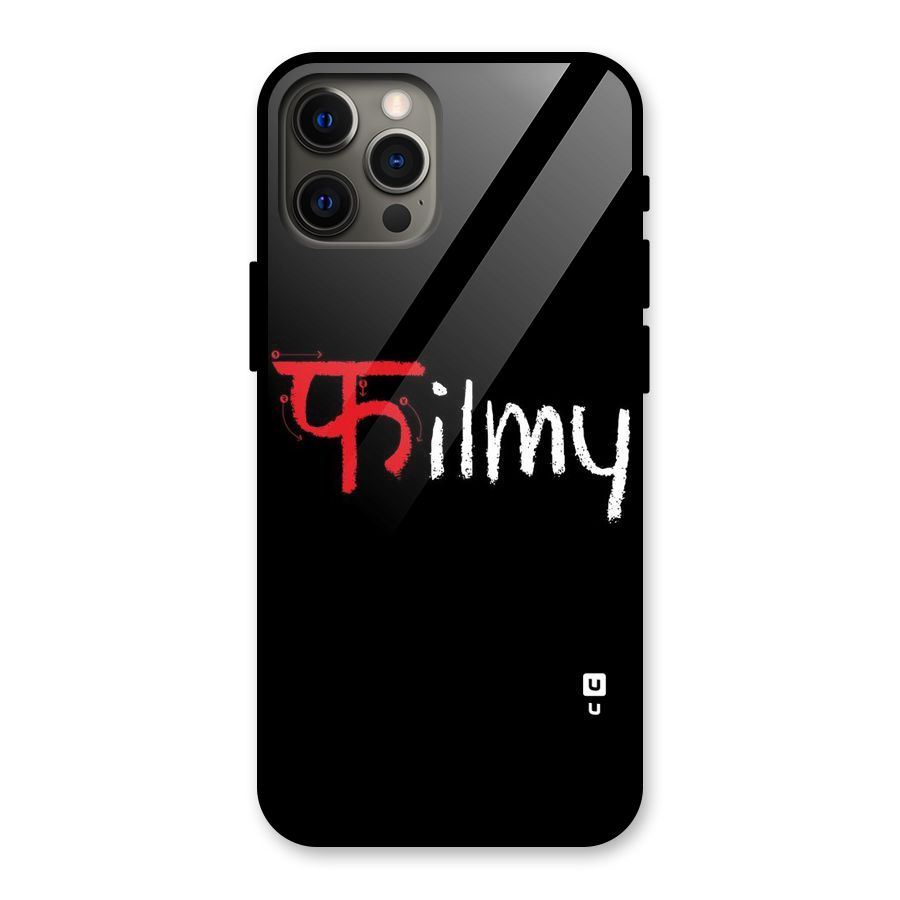 Filmy Glass Back Case for iPhone 12 Pro Max