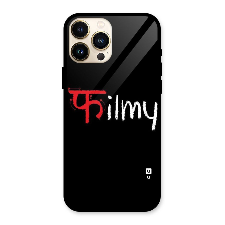 Filmy Glass Back Case for iPhone 13 Pro Max