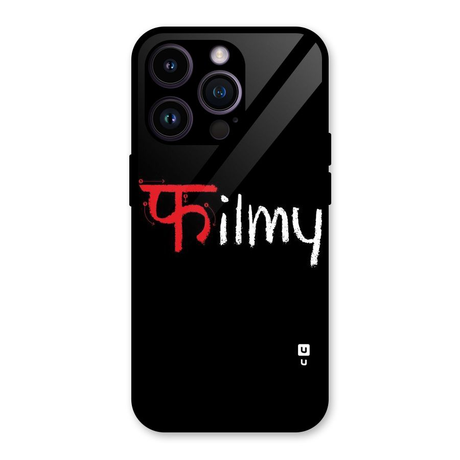 Filmy Glass Back Case for iPhone 14 Pro