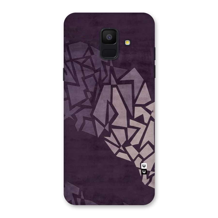 Fine Abstract Back Case for Galaxy A6 (2018)