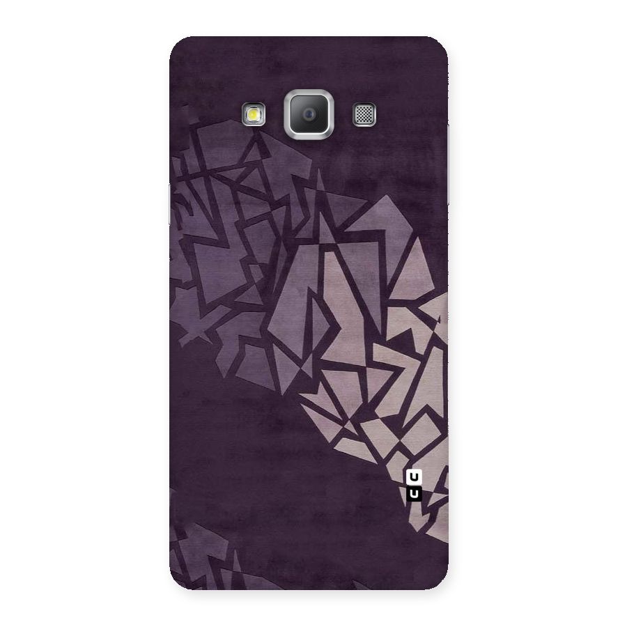 Fine Abstract Back Case for Galaxy A7
