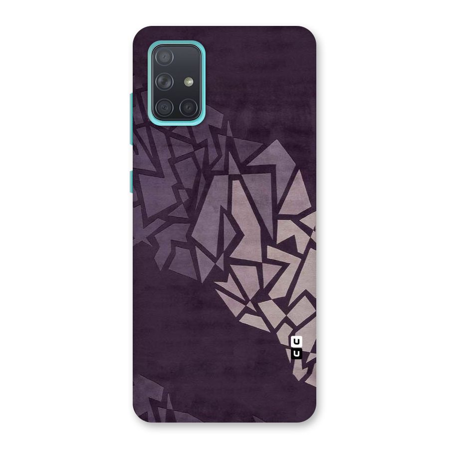 Fine Abstract Back Case for Galaxy A71