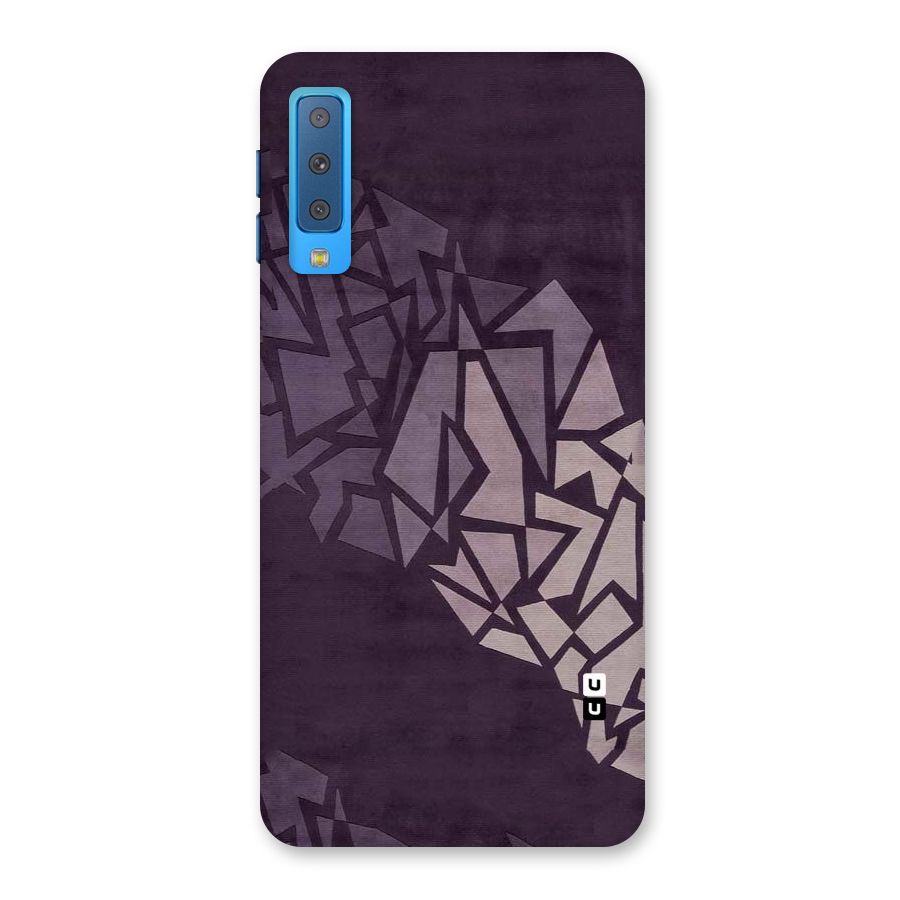 Fine Abstract Back Case for Galaxy A7 (2018)