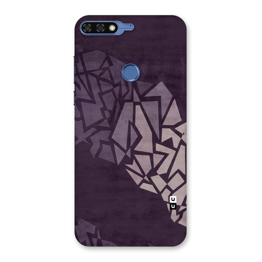 Fine Abstract Back Case for Honor 7C
