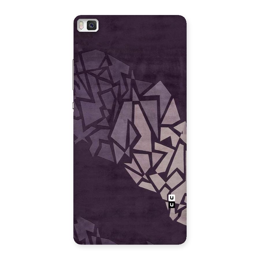 Fine Abstract Back Case for Huawei P8