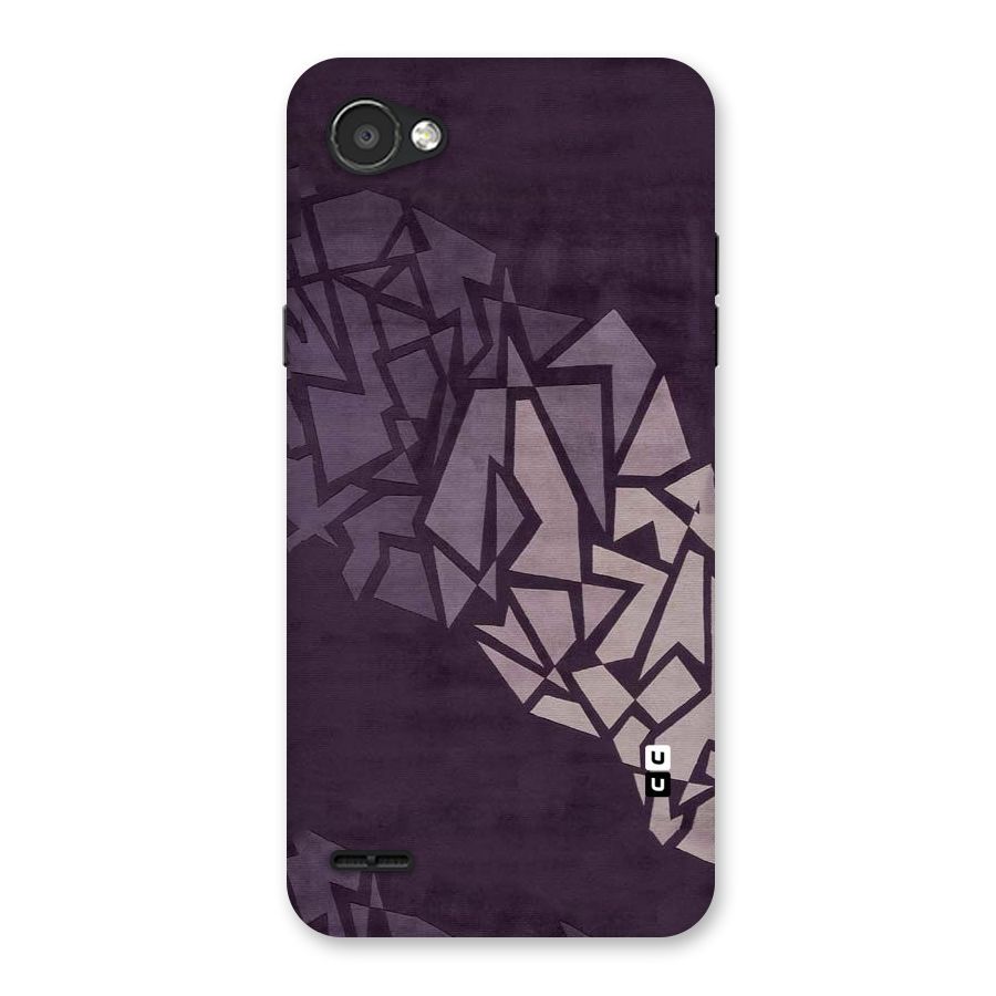 Fine Abstract Back Case for LG Q6