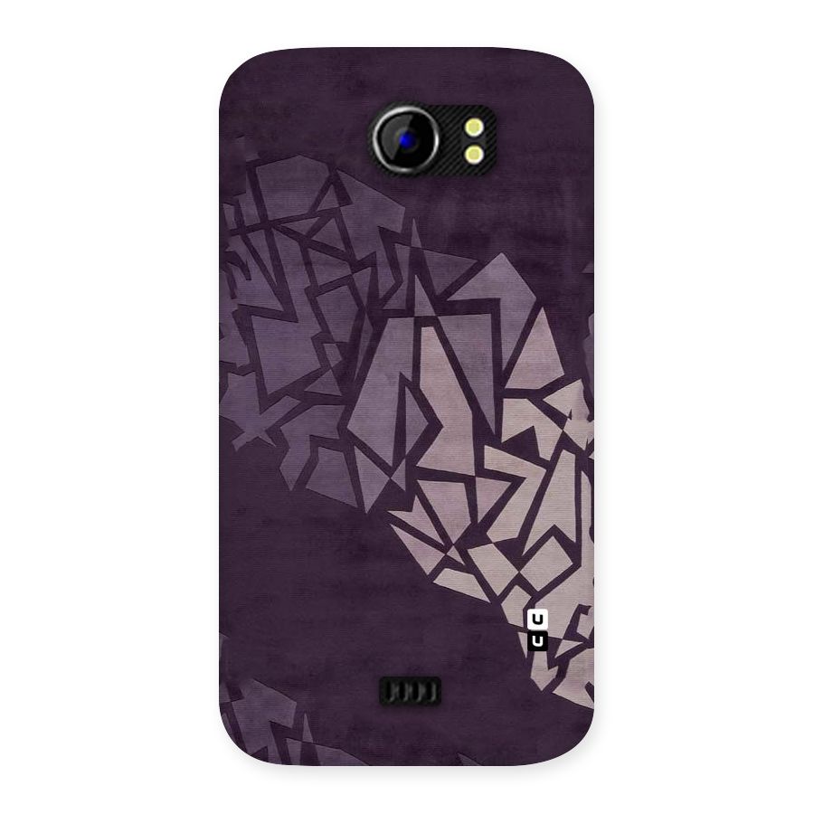 Fine Abstract Back Case for Micromax Canvas 2 A110