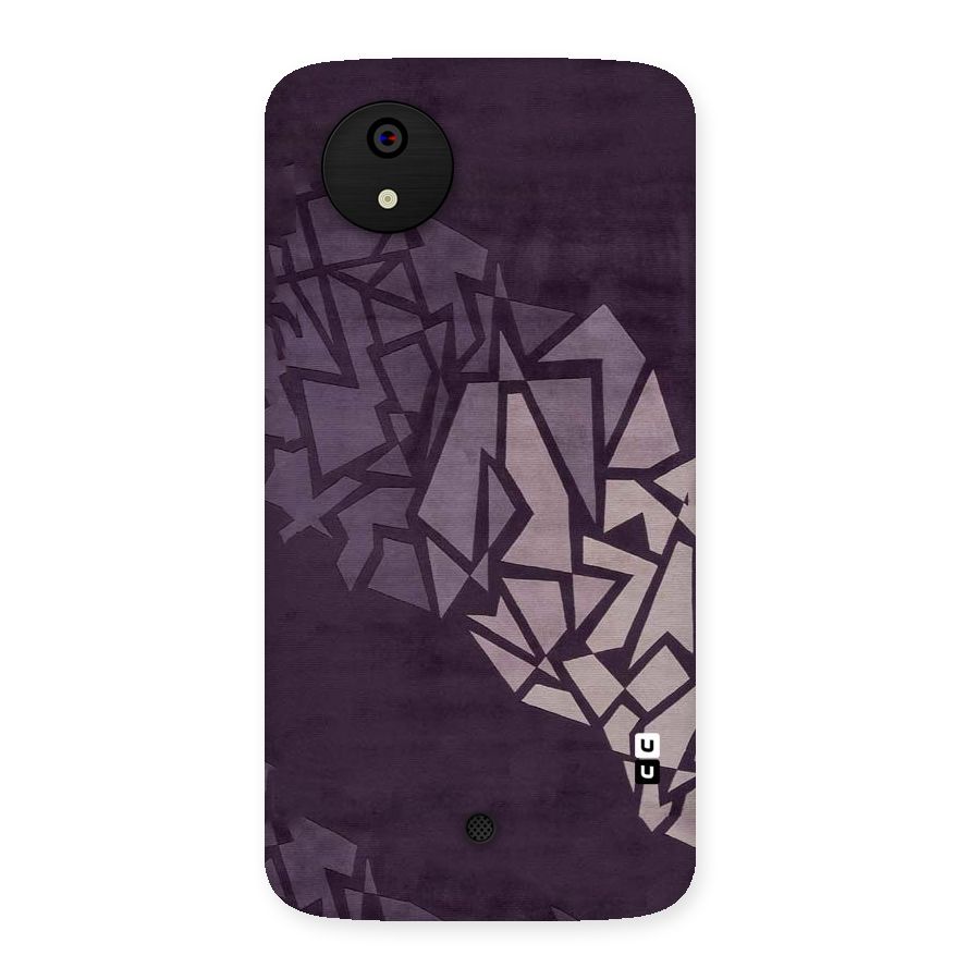 Fine Abstract Back Case for Micromax Canvas A1