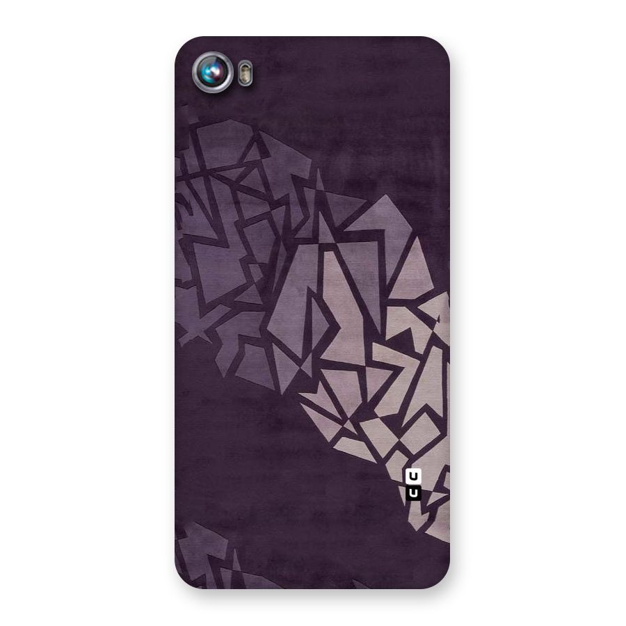 Fine Abstract Back Case for Micromax Canvas Fire 4 A107