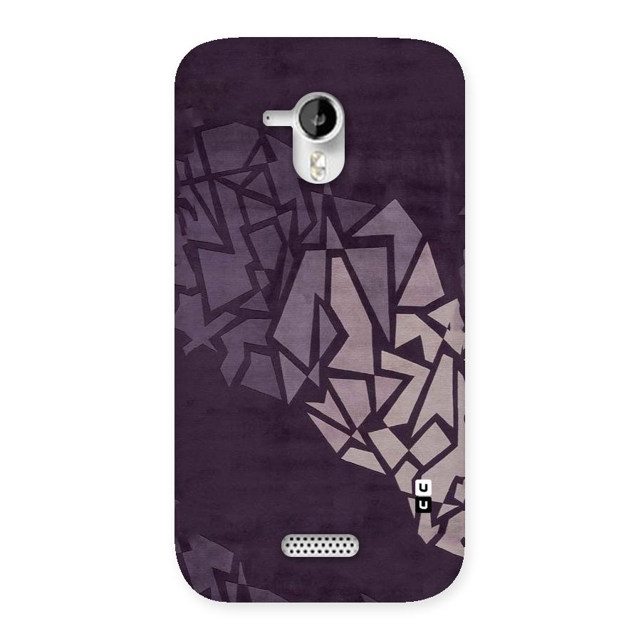 Fine Abstract Back Case for Micromax Canvas HD A116