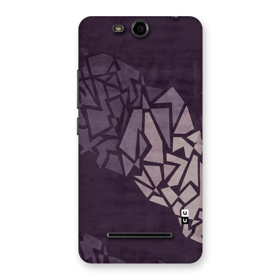 Fine Abstract Back Case for Micromax Canvas Juice 3 Q392
