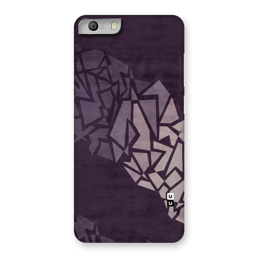 Fine Abstract Back Case for Micromax Canvas Knight 2