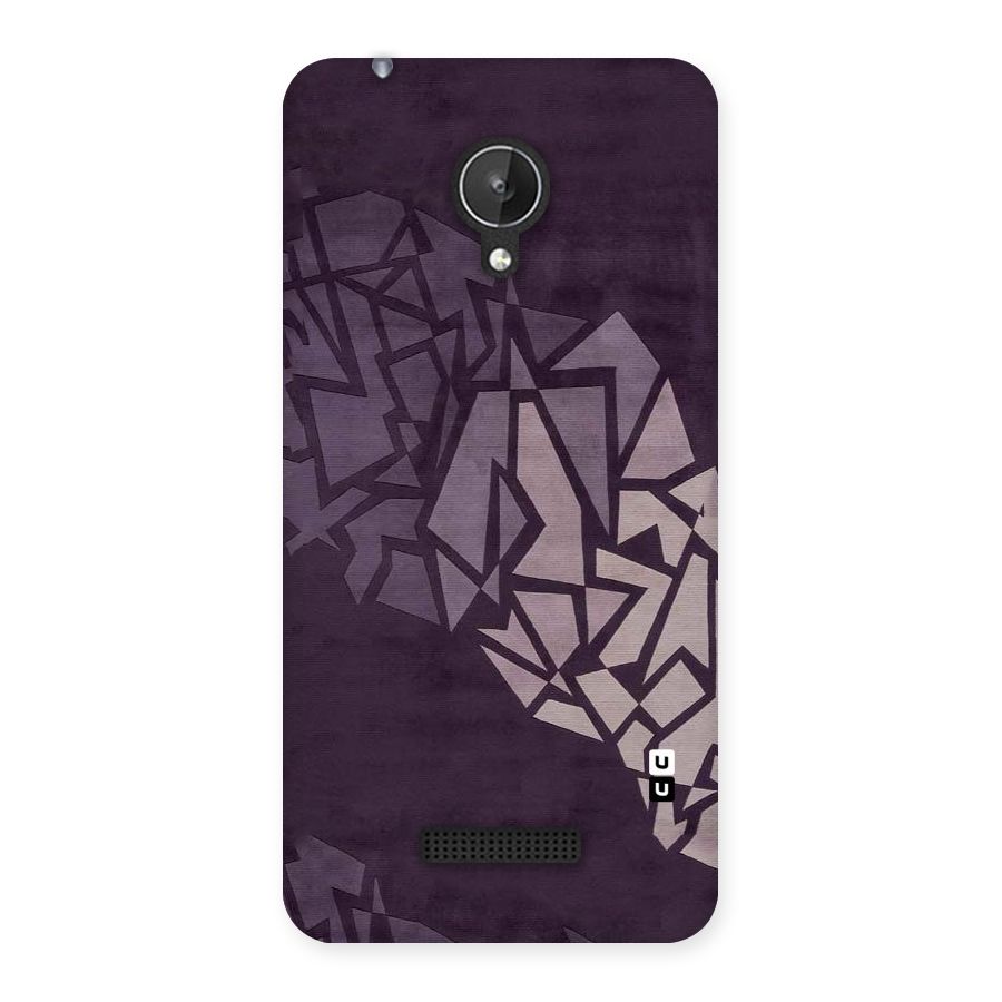 Fine Abstract Back Case for Micromax Canvas Spark Q380