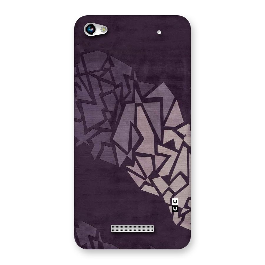 Fine Abstract Back Case for Micromax Hue 2