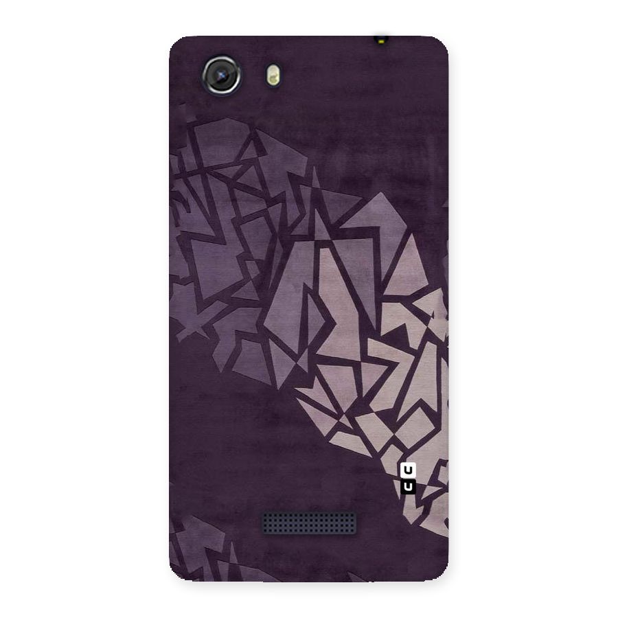 Fine Abstract Back Case for Micromax Unite 3