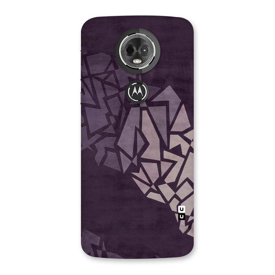Fine Abstract Back Case for Moto E5 Plus