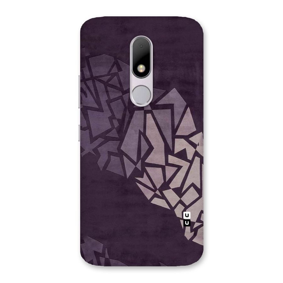 Fine Abstract Back Case for Moto M