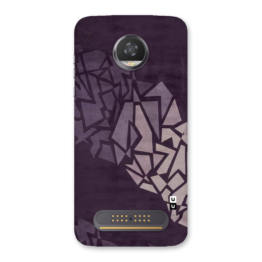 Fine Abstract Back Case for Moto Z2 Play