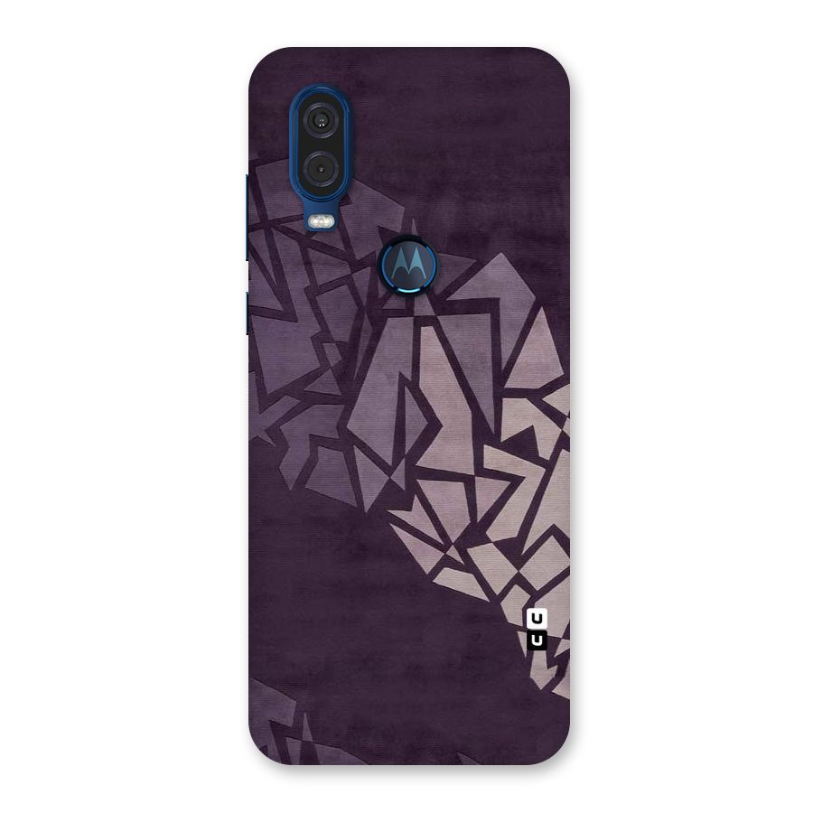 Fine Abstract Back Case for Motorola One Vision
