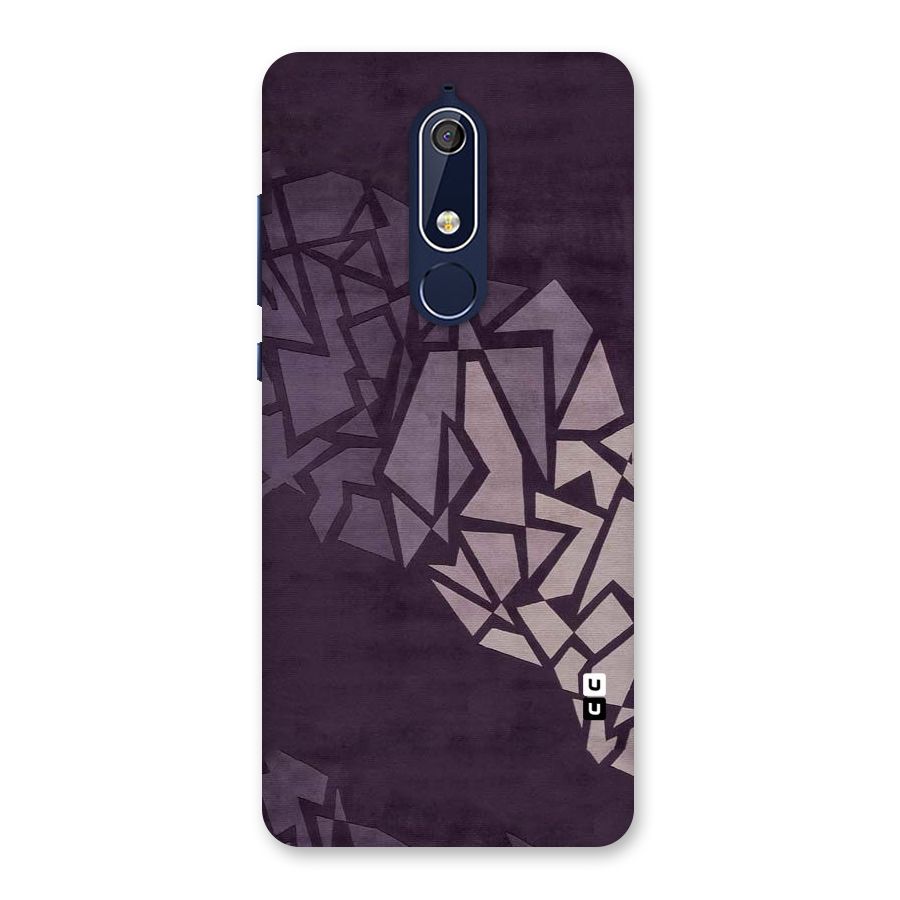 Fine Abstract Back Case for Nokia 5.1