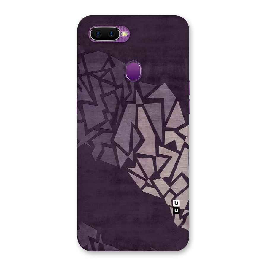 Fine Abstract Back Case for Oppo F9