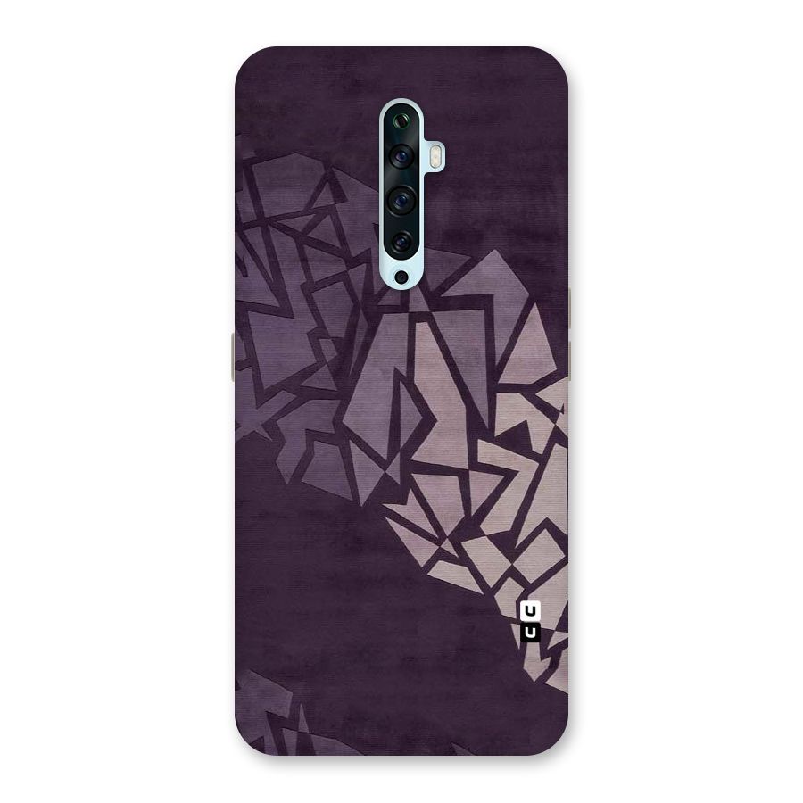Fine Abstract Back Case for Oppo Reno2 F