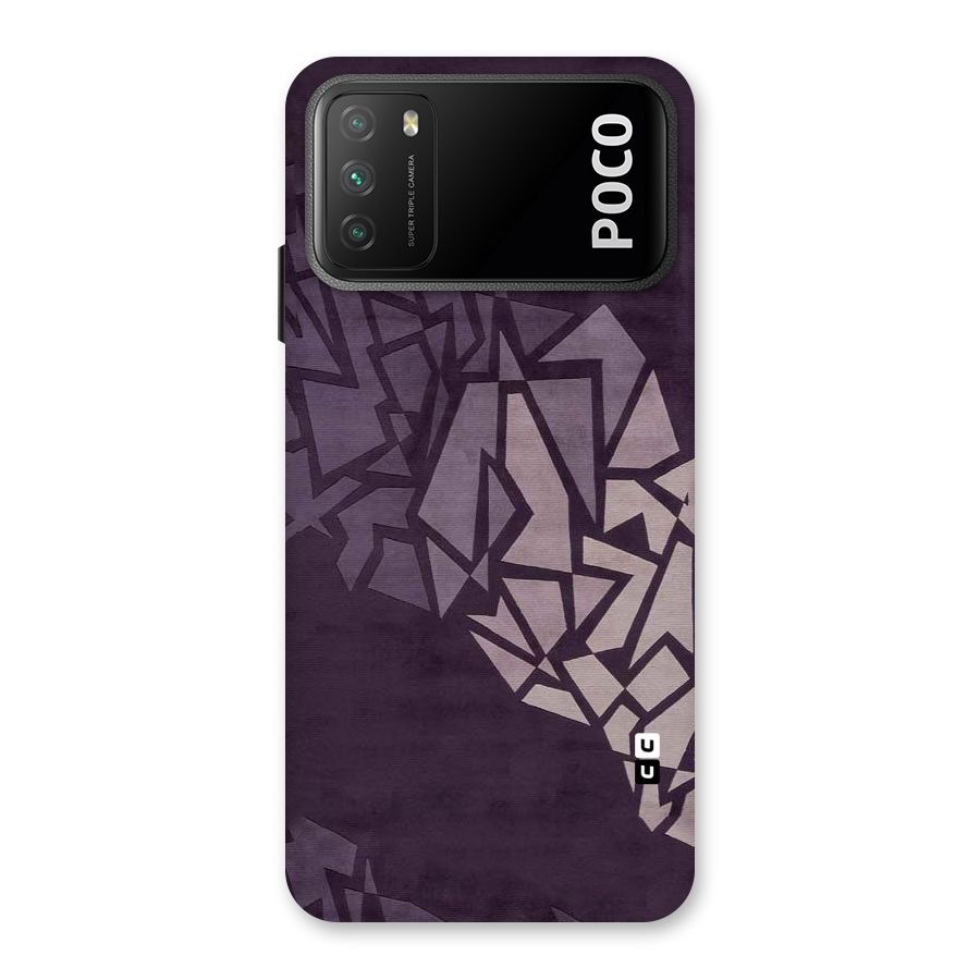 Fine Abstract Back Case for Poco M3