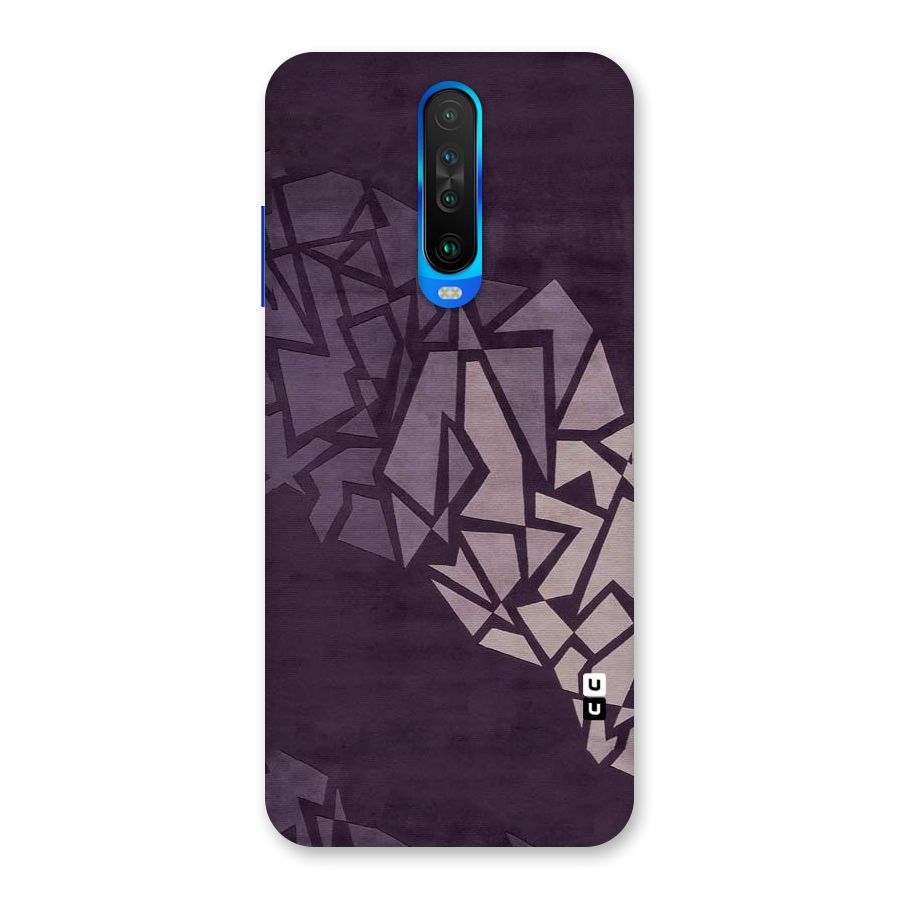 Fine Abstract Back Case for Poco X2