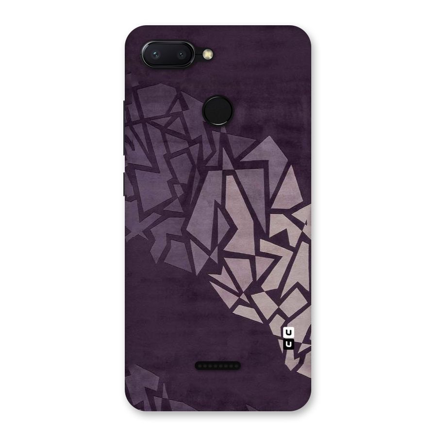 Fine Abstract Back Case for Redmi 6