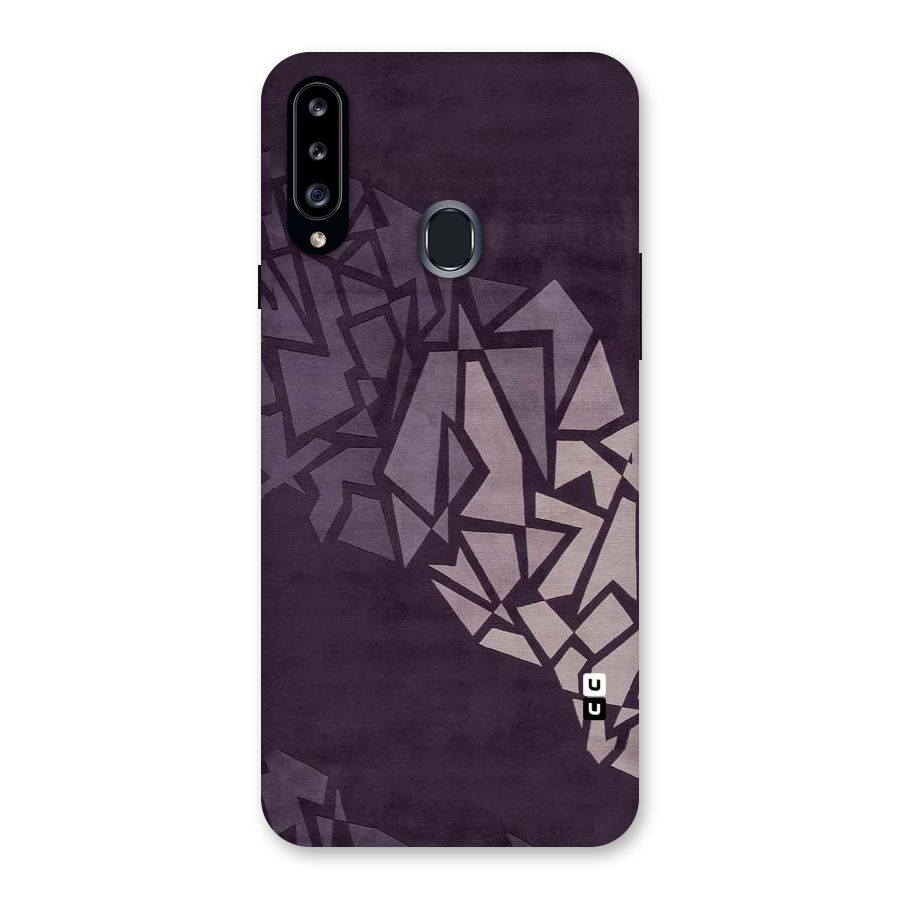 Fine Abstract Back Case for Samsung Galaxy A20s