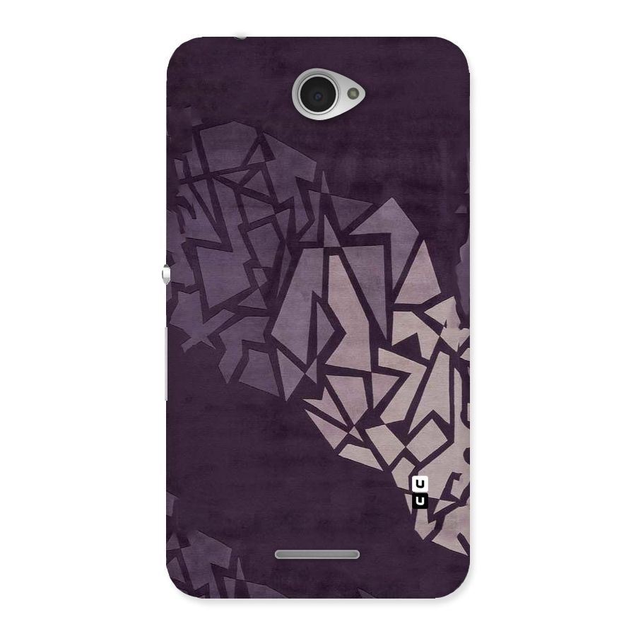 Fine Abstract Back Case for Sony Xperia E4