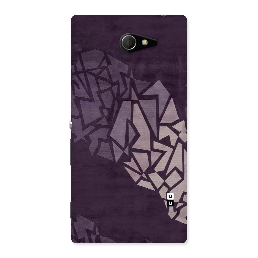 Fine Abstract Back Case for Sony Xperia M2