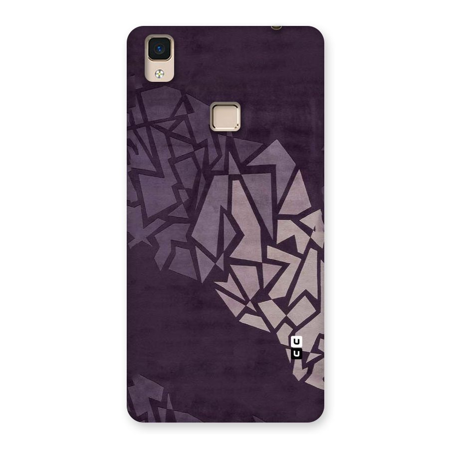 Fine Abstract Back Case for V3 Max