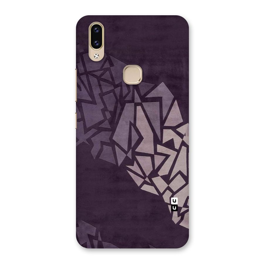 Fine Abstract Back Case for Vivo V9 Youth