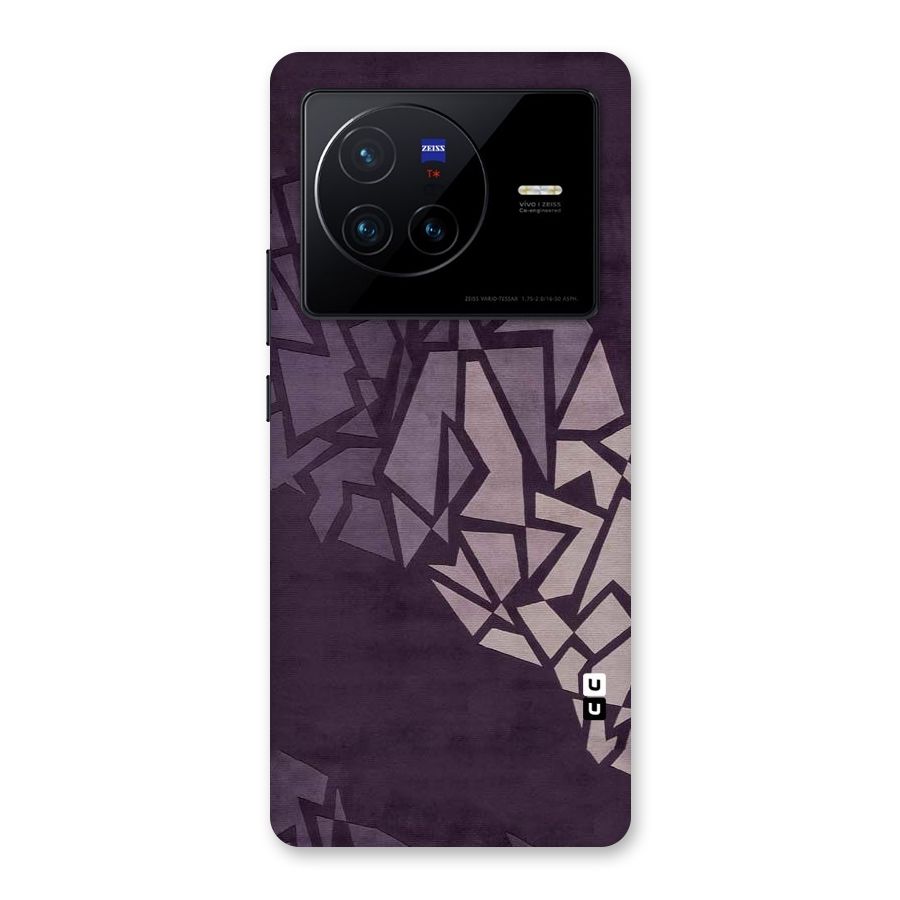 Fine Abstract Back Case for Vivo X80